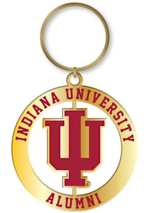 Indiana Hoosiers Alumni Spinner Keychain - Red