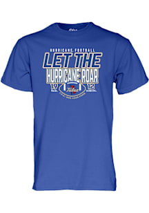Tulsa Golden Hurricane Beat Oklahoma State Cowboys Score Short Sleeve T Shirt - Blue
