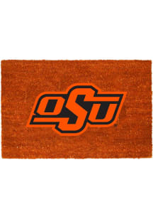 Oklahoma State Cowboys Color Coir Fiber Door Mat
