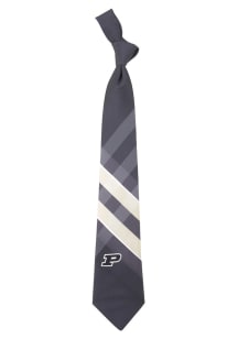 Grid Neck Purdue Boilermakers Mens Tie - Black
