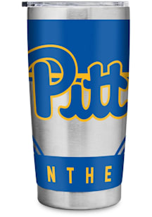 Pitt Panthers 20oz Stainless Steel Tumbler - Silver