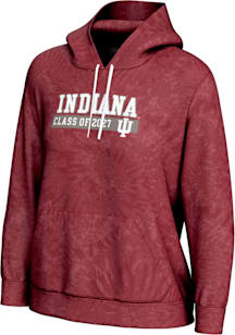 ProSphere Indiana Hoosiers Womens Crimson Class of 2027 Hooded Sweatshirt