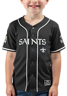 Pro Standard New Orleans Saints Toddler Black Mesh Short Sleeve T-Shirt