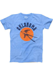 Oklahoma Blue Flycatcher Sunset Short Sleeve Fashion T Shirt