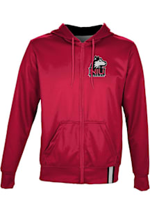 ProSphere Northern Illinois Huskies Mens Red Solid Light Weight Jacket