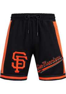 Pro Standard San Francisco Giants Mens Black Script Tail Shorts