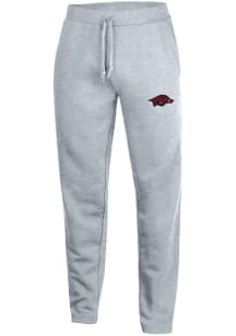 Gear for Sports Arkansas Razorbacks Mens Grey Big Cotton Slim Sweatpants