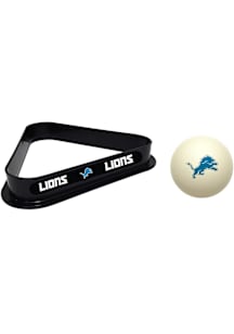 Detroit Lions Cue Ball and Rack Billiard Ball Rack