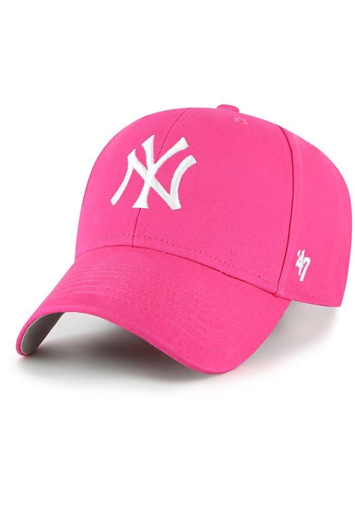 Unisex 47 Brand NY Yankees Hat Adjustable Khaki Pink Baseball Cap 41ZF1wGIb1L._AC_SY350_QL65_.jpg main image 4