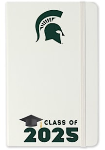 Michigan State Spartans Class of 25 team logo Notebook and Folder - White