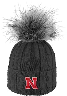 LogoFit Nebraska Cornhuskers Dark Grey Alps Womens Knit Hat