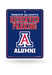 Arizona Wildcats Alumni Metal Parking Sign - Navy Blue