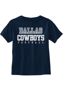 Dallas Cowboys Infant Practice Short Sleeve T-Shirt Navy Blue