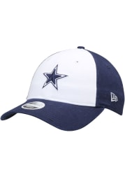 New Era Dallas Cowboys White Preferred Pick LS 9TWENTY Womens Adjustable Hat