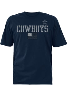 Dallas Cowboys Navy Blue Trooper Short Sleeve T Shirt