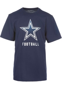 Dallas Cowboys Navy Blue Nimbus Star Short Sleeve T Shirt