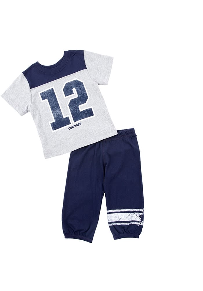 Dallas Cowboys Infants Ezekiel Elliott Game Nike Jersey - Navy Blue / 18M