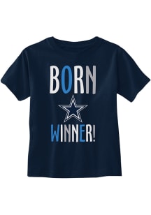 Dallas Cowboys Toddler Navy Blue Rascal Short Sleeve T-Shirt