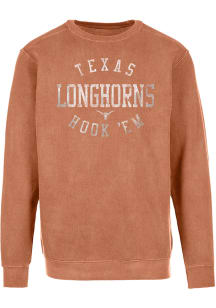 Texas Longhorns Womens Burnt Orange Grifter Crew Sweatshirt