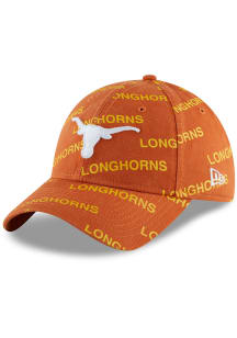 Texas Longhorns Burnt Orange Worded 9TWENTY Womens Adjustable Hat