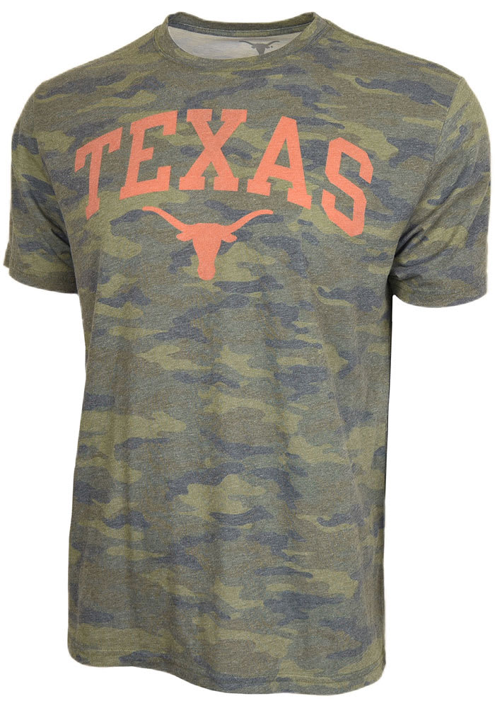 Longhorns Troop Camo Short Sleeve Fashion T Shirt