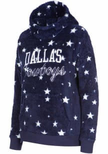 Dallas Cowboys Womens Navy Blue Lucia Hooded Sweatshirt