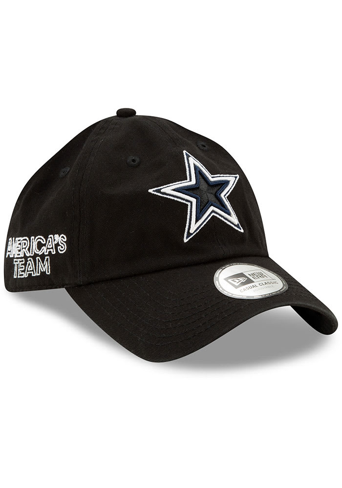 New Era Dallas Cowboys 2020 NFL Draft Unstructured Adjustable Hat - Black