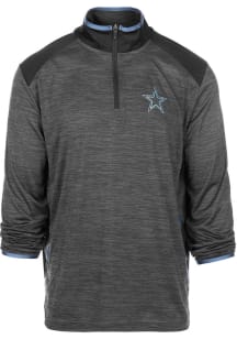 Dallas Cowboys Mens Charcoal Daze Long Sleeve 1/4 Zip Pullover