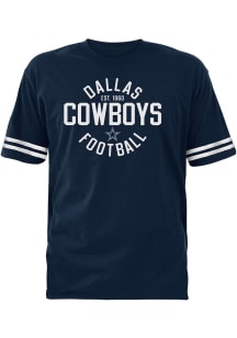 Dallas Cowboys Navy Blue Branch Short Sleeve Fashion T Shirt