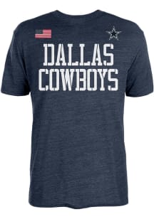 Dallas Cowboys Navy Blue Radek Short Sleeve Fashion T Shirt