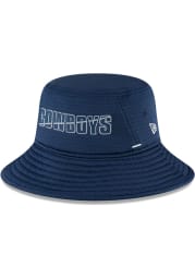 New Era Dallas Cowboys Navy Blue 2020 Training Mens Bucket Hat