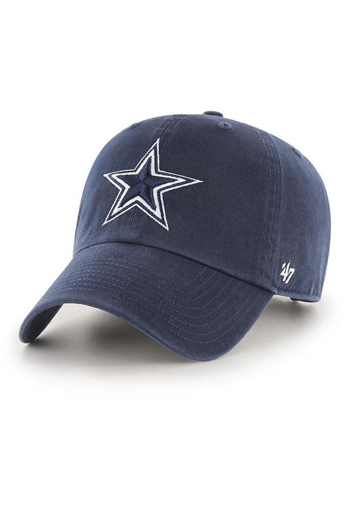 47 Dallas Cowboys Navy Blue Clean Up Youth Adjustable Hat