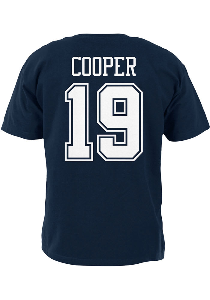 Amari Cooper Dallas Cowboys Navy Blue Authentic Short Sleeve Player T Shirt
