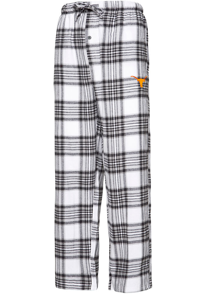 Texas Longhorns Womens Grey Zanzi Plaid Loungewear Sleep Pants