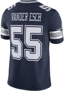 Leighton Vander Esch Nike Dallas Cowboys Mens Navy Blue 60th Anniversary Limited Football Jersey