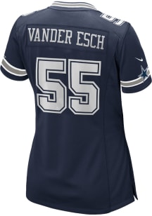 Leighton Vander Esch  Nike Dallas Cowboys Womens Navy Blue Road Game Football Jersey