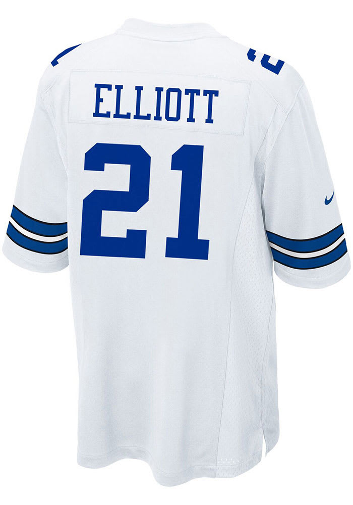 Ezekiel Elliott NFL Dallas Cowboys home white jersey shops new with tags