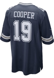 Amari Cooper Nike Dallas Cowboys Navy Blue Road Game Football Jersey