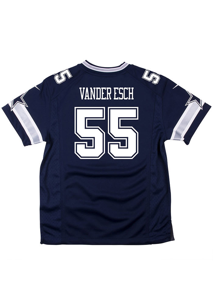 Youth Nike Leighton Vander Esch White Dallas Cowboys Team Game