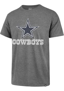 47 Dallas Cowboys Grey Replay Franklin Short Sleeve Fashion T Shirt