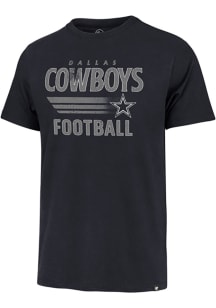 47 Dallas Cowboys Navy Blue Rider Franklin Short Sleeve Fashion T Shirt