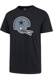 47 Dallas Cowboys Navy Blue Throwback Imprint Super Rival Short Sleeve T Shirt