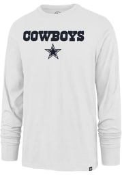 47 Dallas Cowboys White Pregame Long Sleeve T Shirt