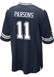Micah Parsons Nike Dallas Cowboys Navy Blue Away Game Football Jersey