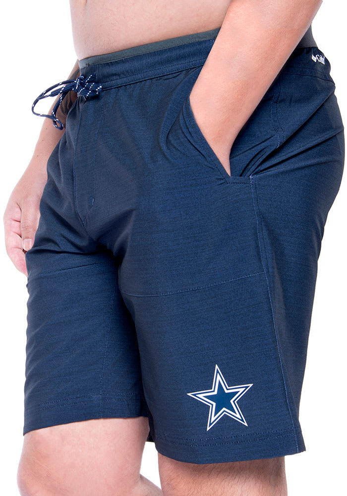 Columbia Dallas Cowboys Mens Navy Blue TWISTED CREEK Shorts