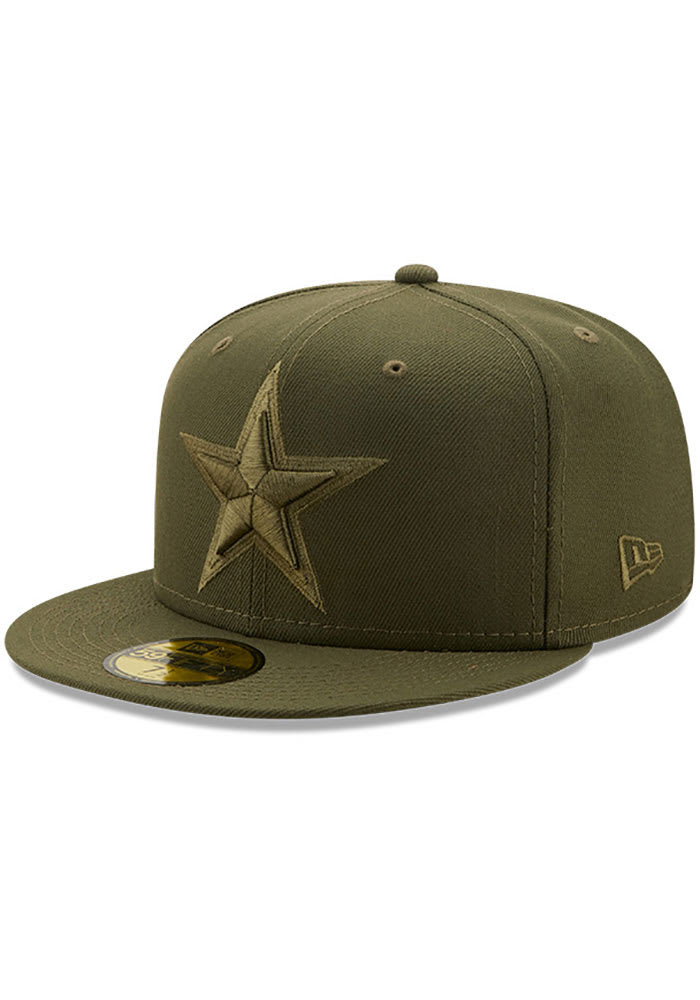 New Era Black/Camo Dallas Cowboys 2021 Salute to Service 59FIFTY Fitted Hat