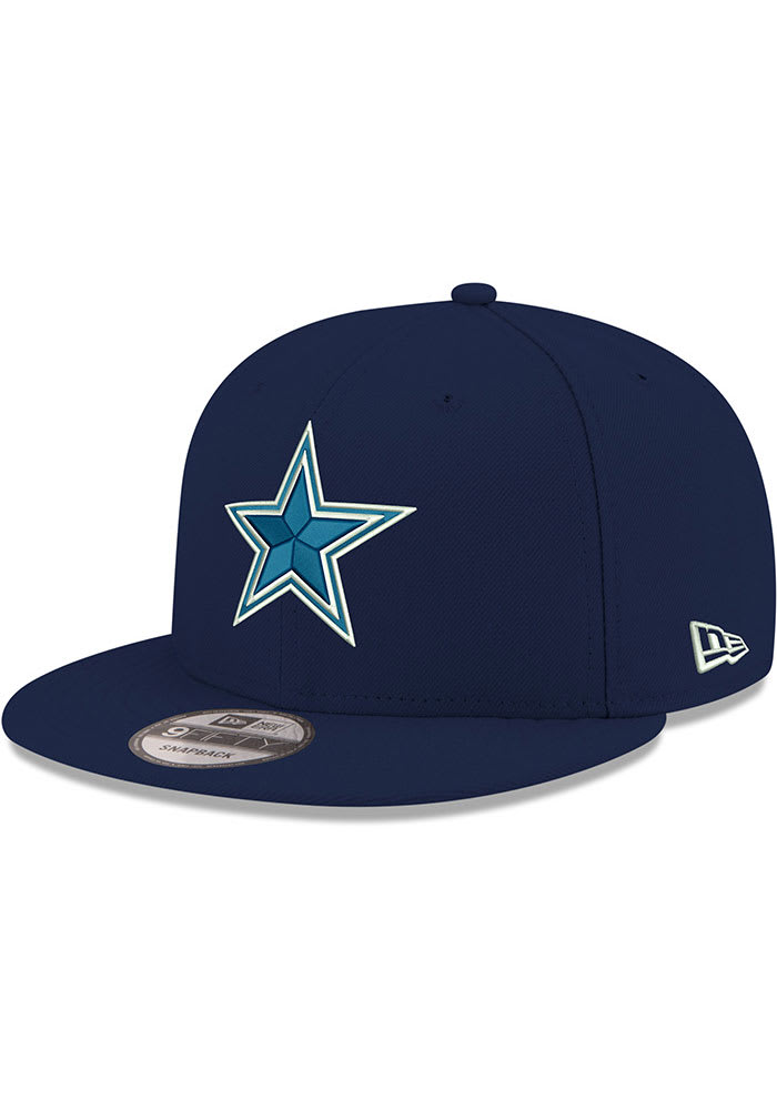 New Era Dallas Cowboys Navy Blue Basic 9FIFTY Mens Snapback Hat