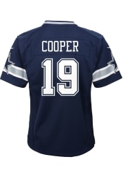 Amari Cooper Dallas Cowboys Boys Navy Blue Nike Game Football Jersey