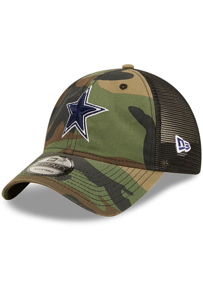 New Era Dallas Cowboys Basic 9TWENTY Adjustable Hat - Green