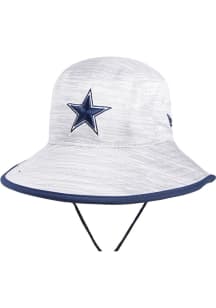 New Era Dallas Cowboys Grey Distinct Mens Bucket Hat